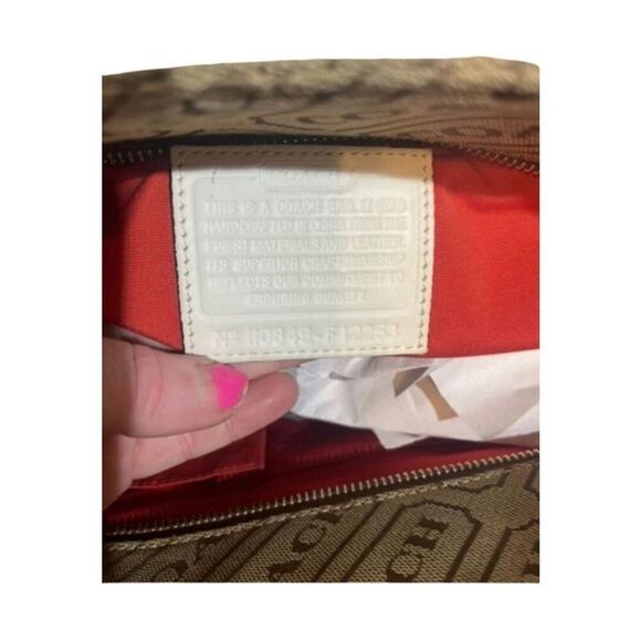 Coach Lozenge Signature Tote - Picture 8 of 8